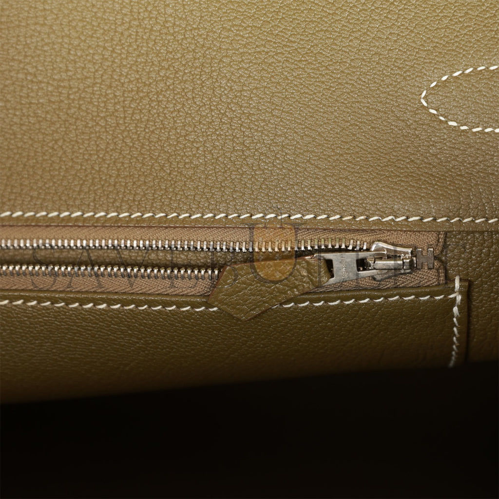 H**me5 BIRKIN 35 KIWI CANDY EPSOM PALLADIUM HARDWARE (35cm) Master Quality